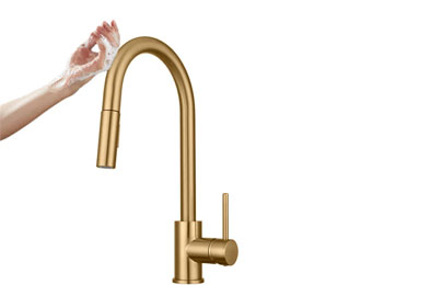  touch-sensitive kitchen faucets